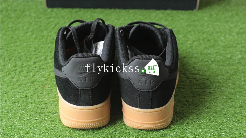 Nike Air Force 1 AF1 07 LV8 Black Suede